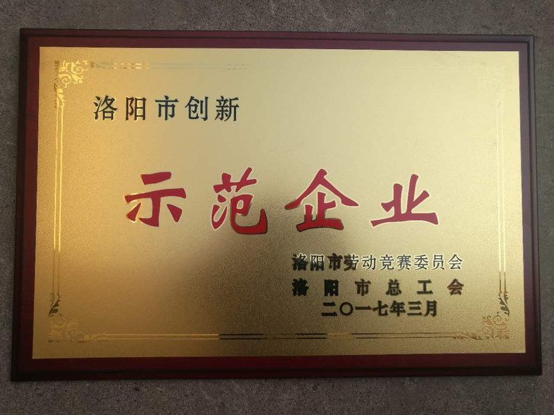 2017洛阳市创新示范企业